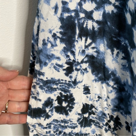 Japna Blue Tie Dye Wide Leg Jumpsuit - Picture 10 of 11
